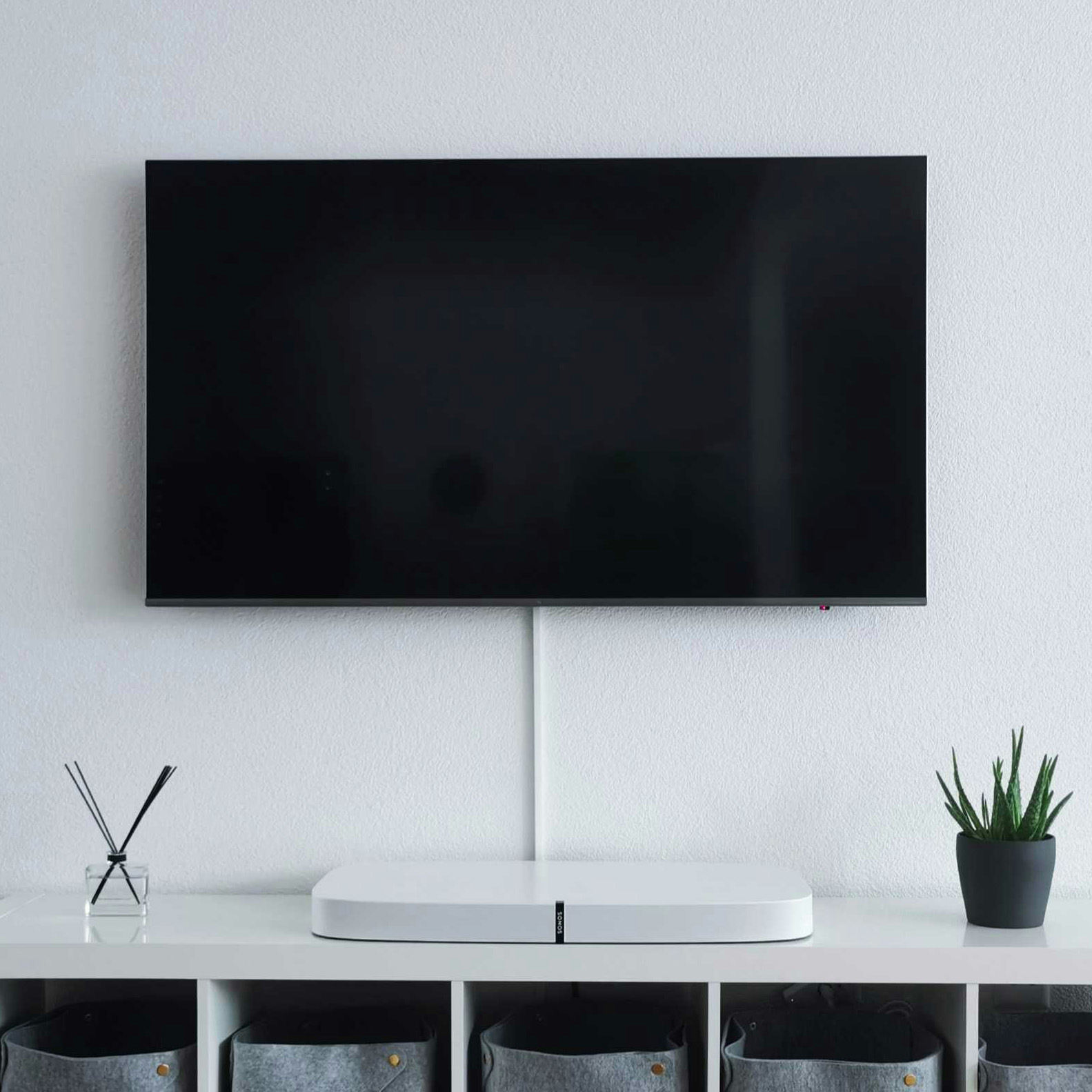 Wall-mounted TVs